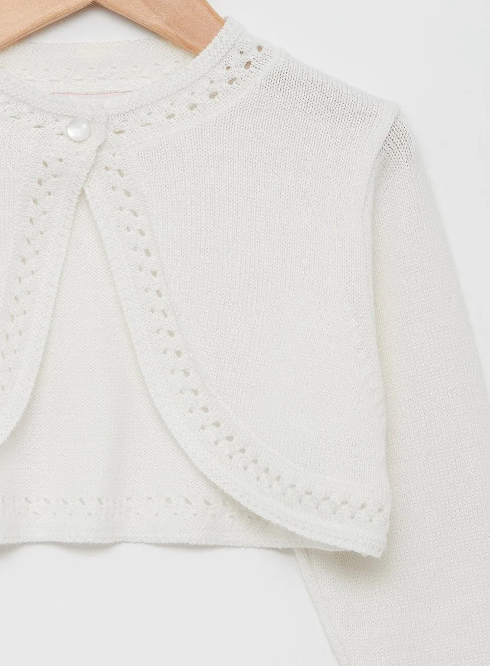 Sophie Bolero in Winter White