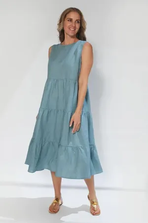 Stella Gemma - Tivoli Dress - Turkish Blue Stella Gemma - Tivoli Dress - Turkish Blue
