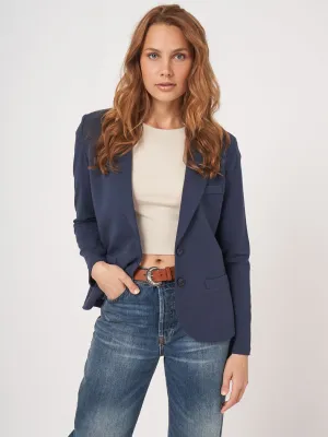 Sweatshirt Blazer - Marine