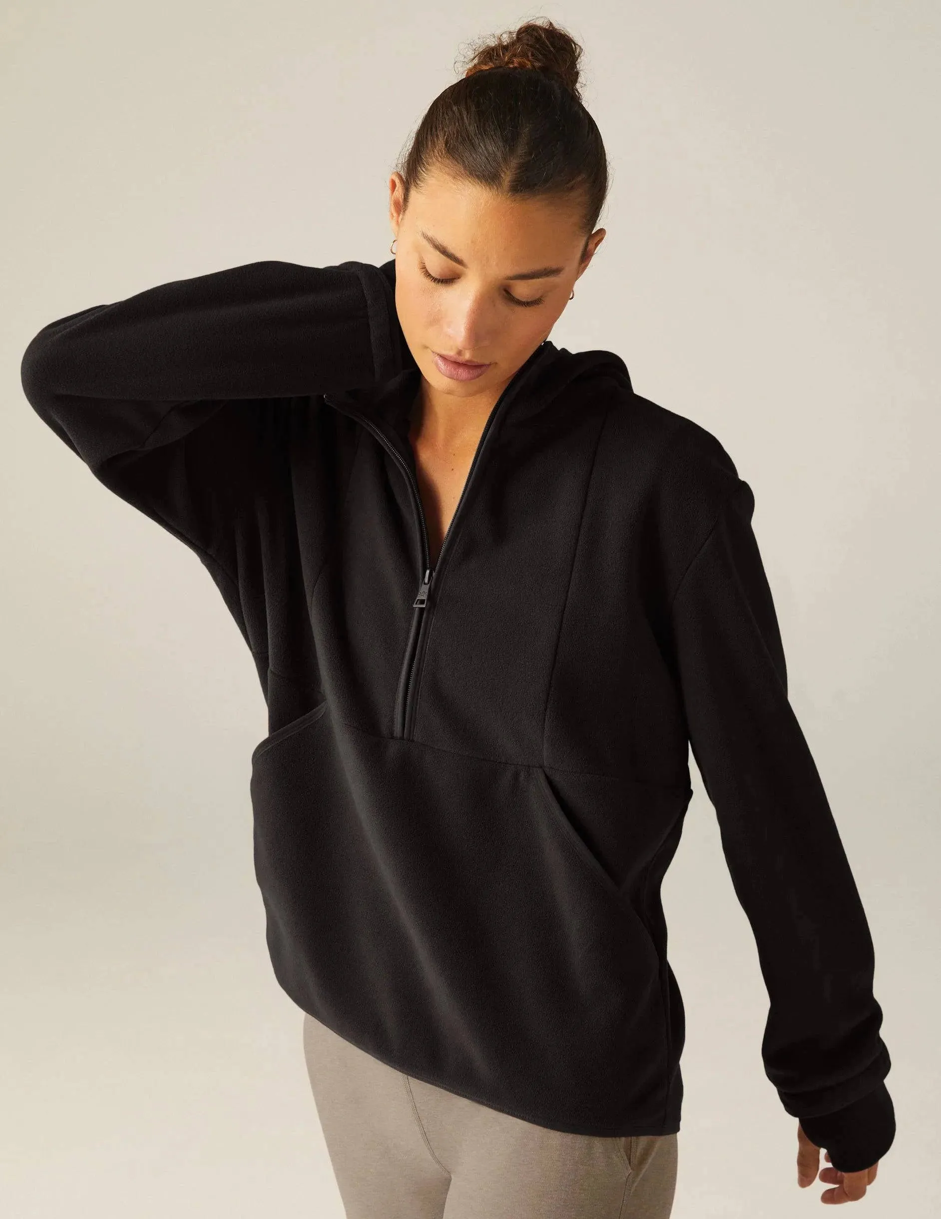 Urban Explorer Half Zip Pullover by Beyond Yoga |  Black