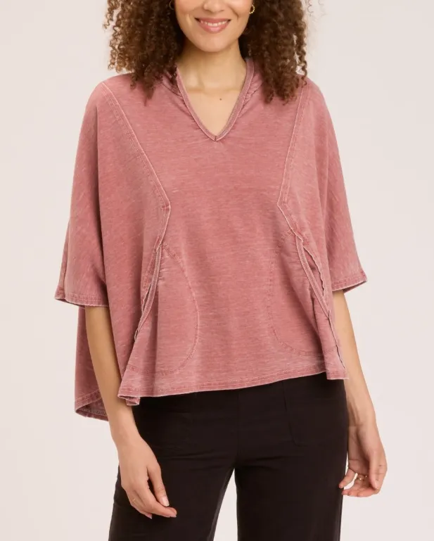 Wearables By XCVI - BURNOUT ALTON PONCHO