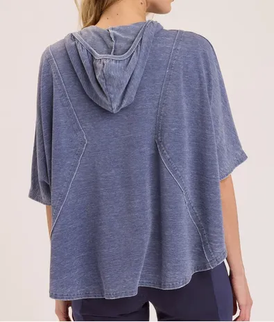 Wearables By XCVI - BURNOUT ALTON PONCHO
