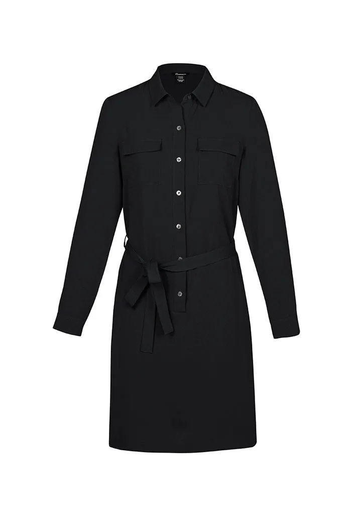 Womens Chloe Georgette Shirt Dress - RD069L