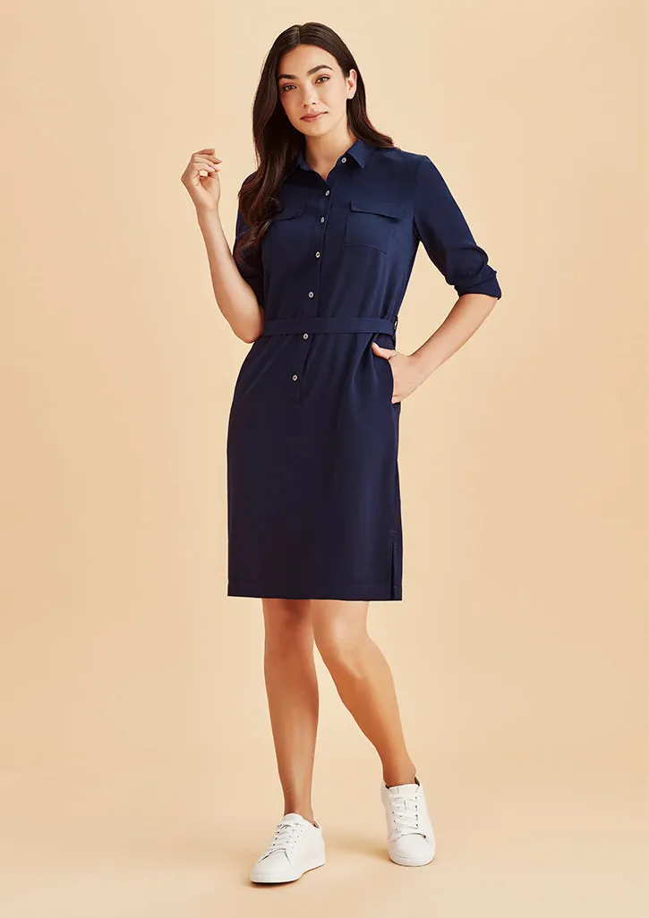 Womens Chloe Georgette Shirt Dress - RD069L