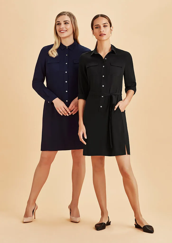Womens Chloe Georgette Shirt Dress - RD069L