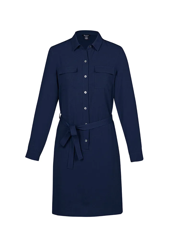 Womens Chloe Georgette Shirt Dress - RD069L