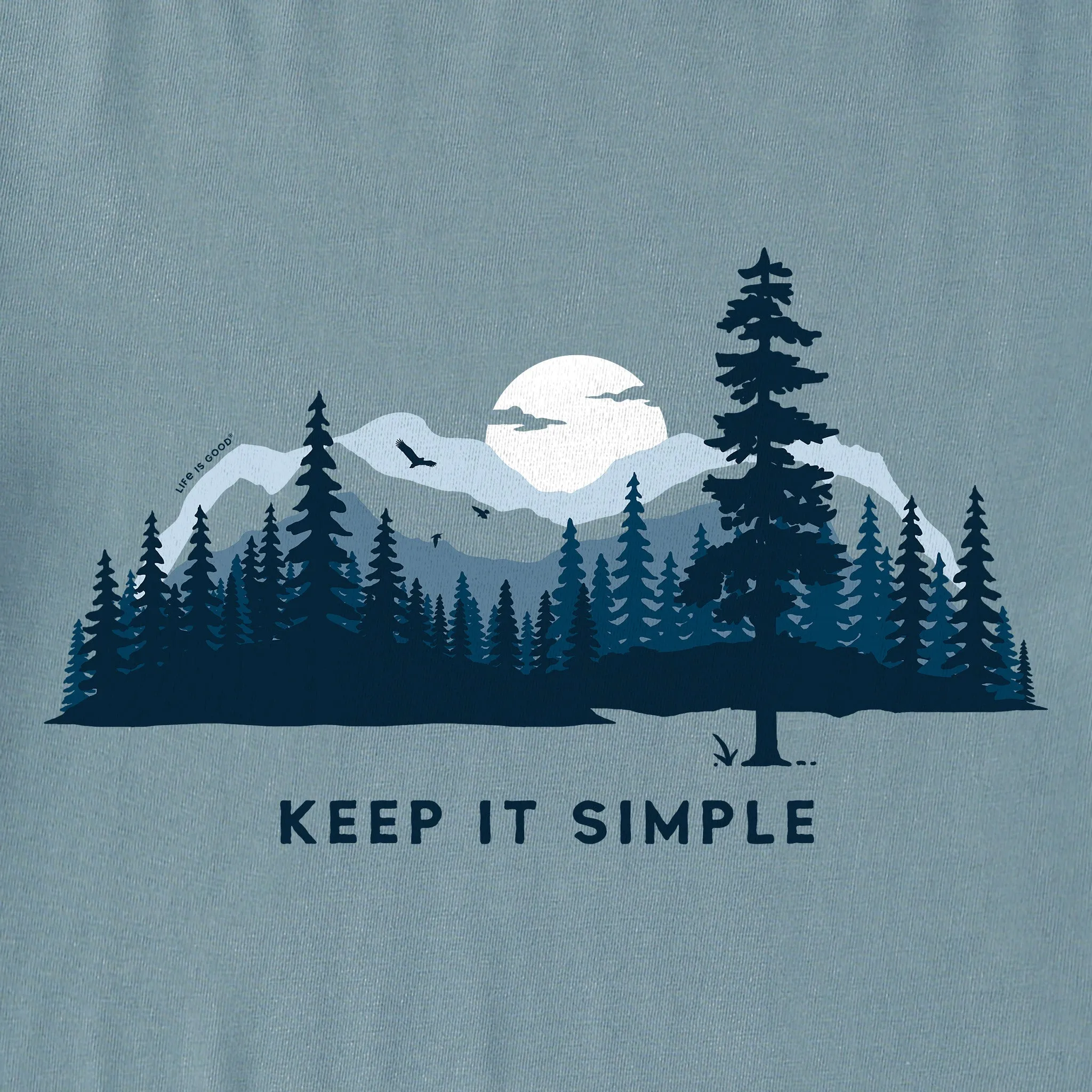 Women's Keep it Simple Evergreen Silo Crusher Tank