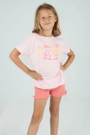 Youth Hibiscus Short Sleeve Tee